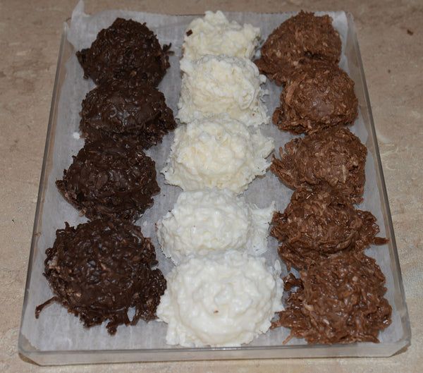 Coconut Cluster Dark Chocolate 4oz