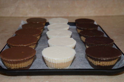 Reeses peanut butter cup White chocolate 1 piece