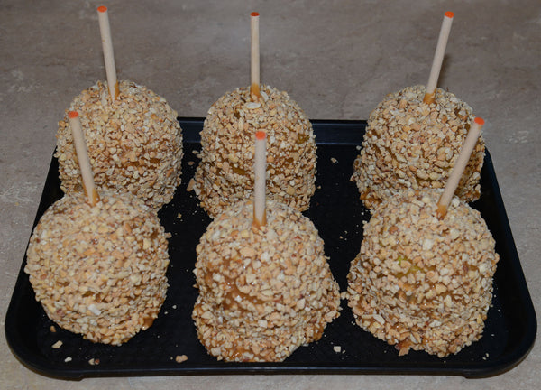 Peanut Caramel Apple 1 apple